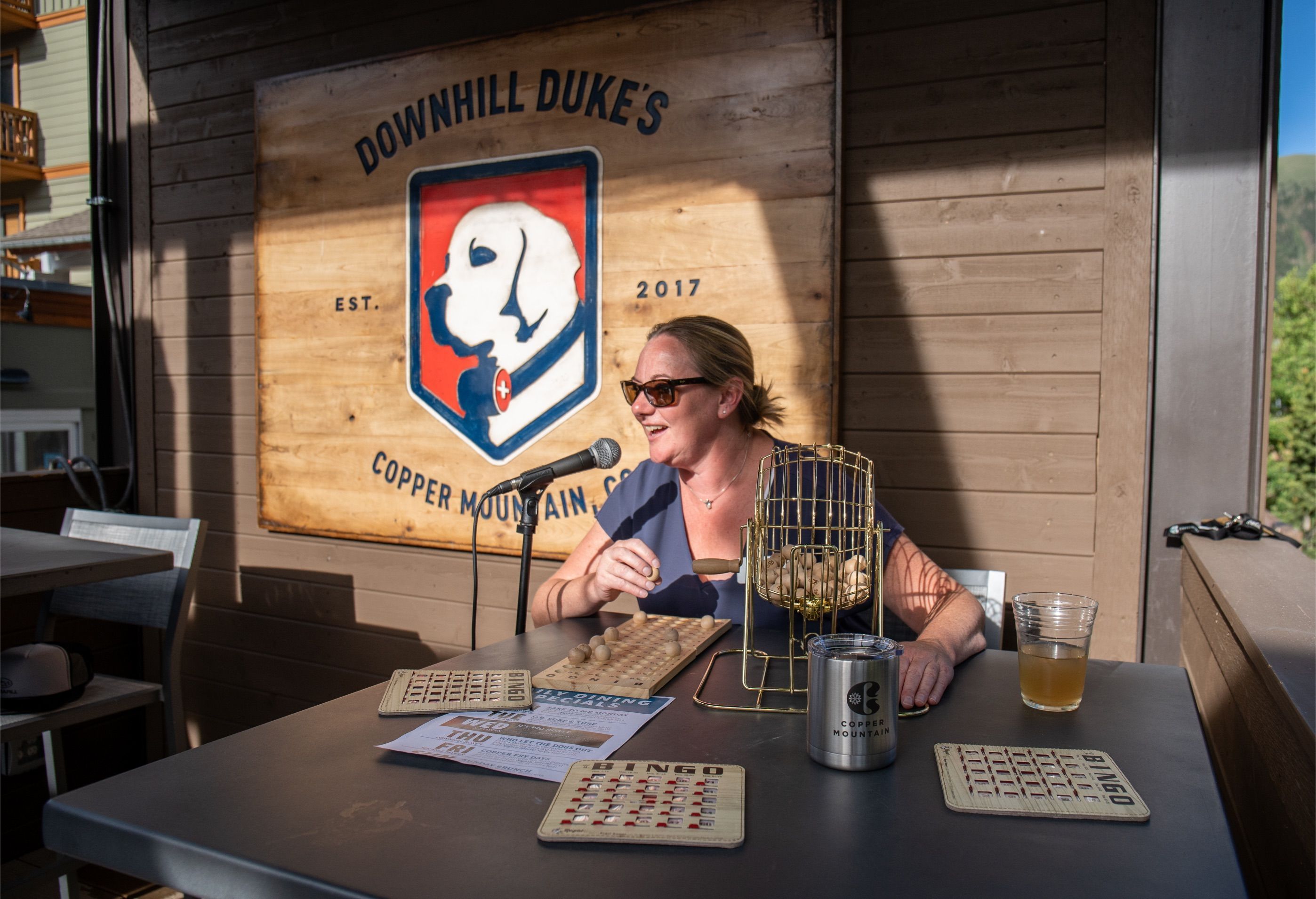 Downhill Duke's restaurant environment
