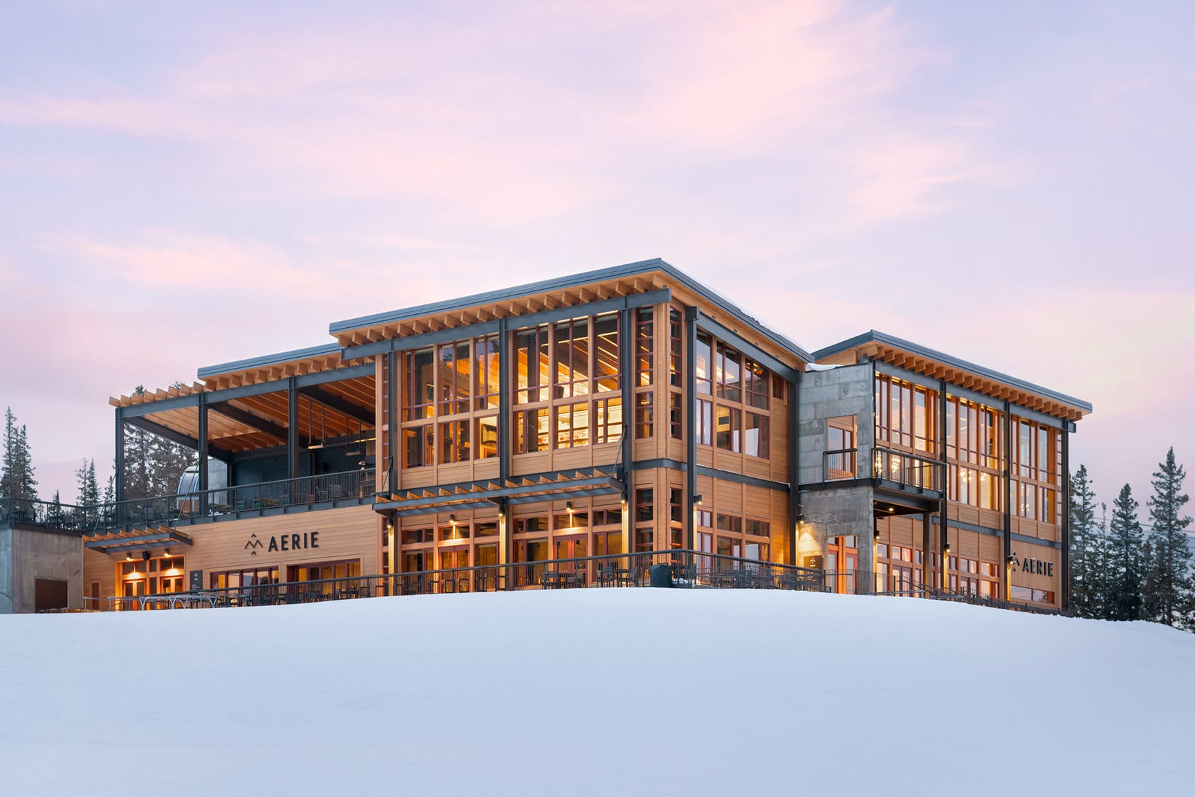 Aerie building at Copper Mountain