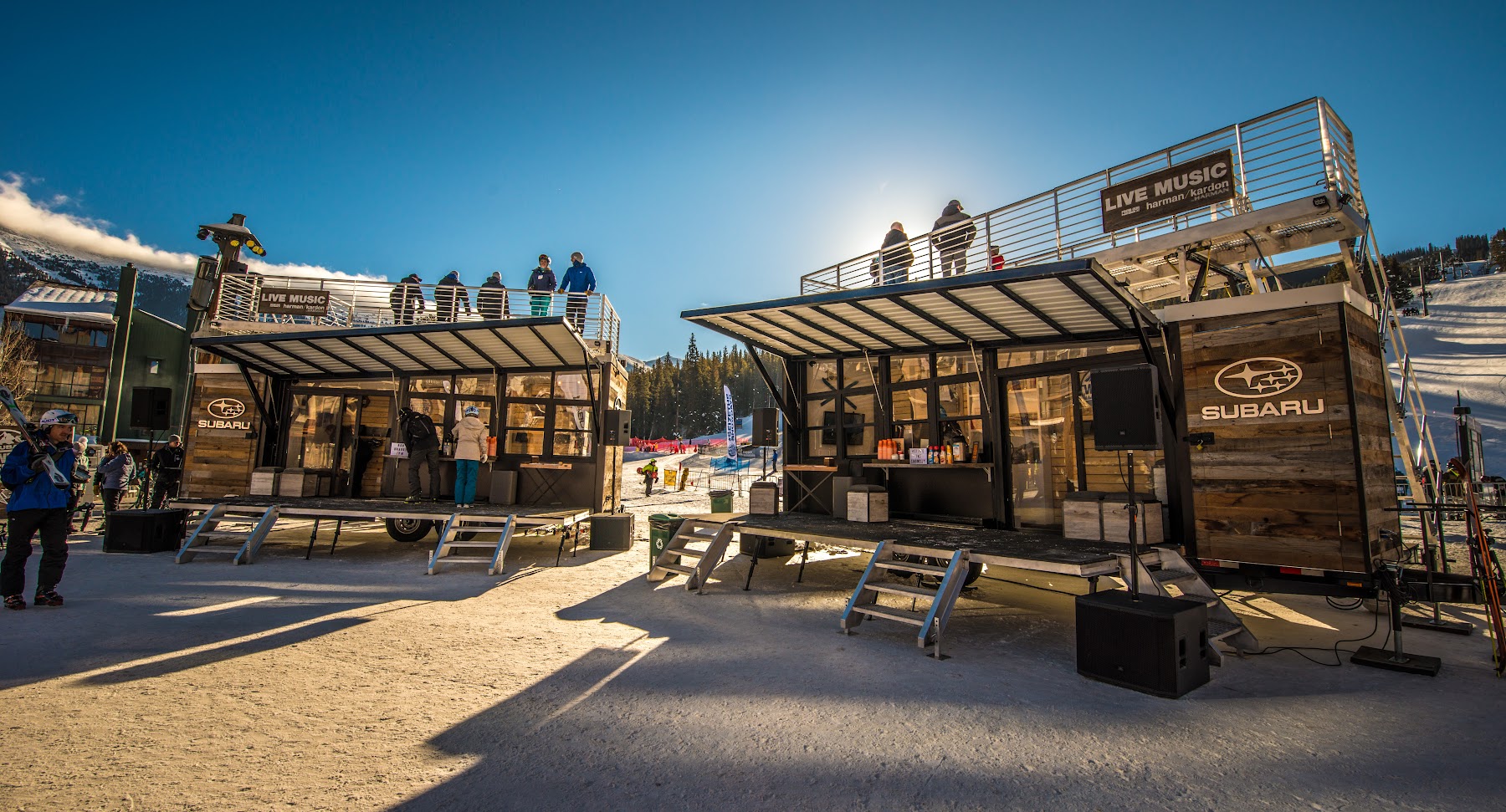 Subaru WinterFest mountain activation