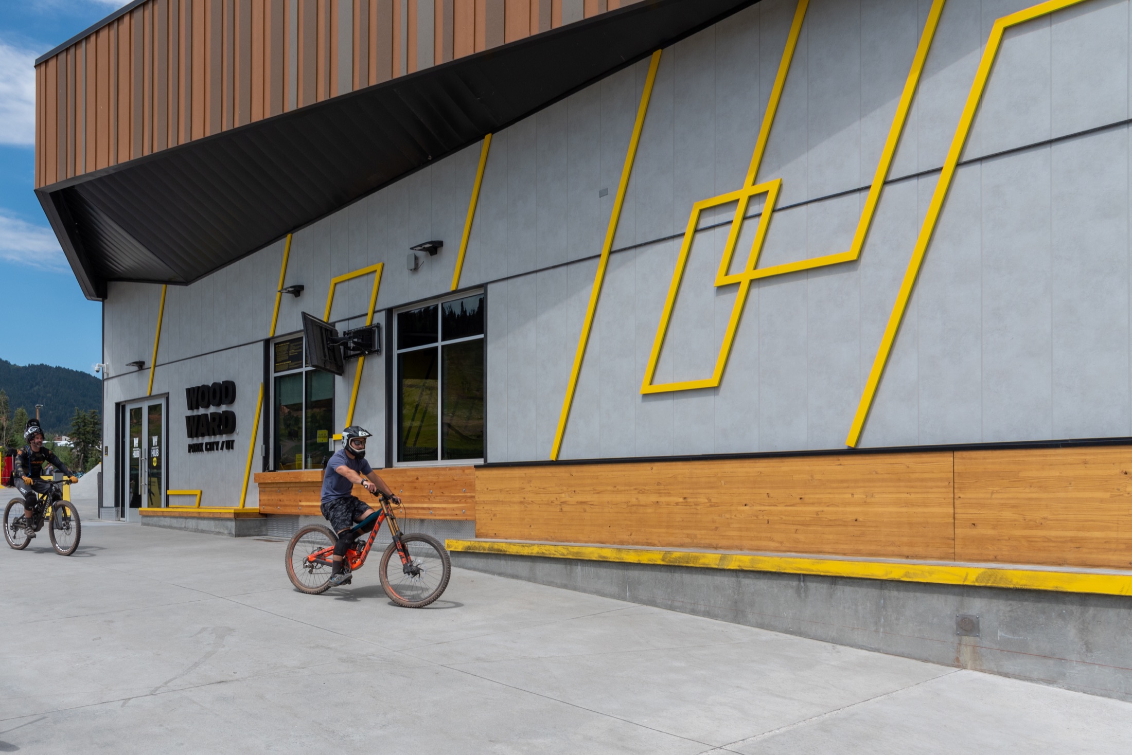 Woodward Park City exterior environmental graphics